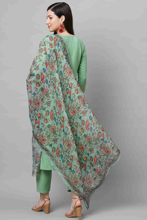 Pochampally Double Ikkat Silk Dupattas